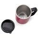 Caneca 250 ml Parede Dupla Em Inox,