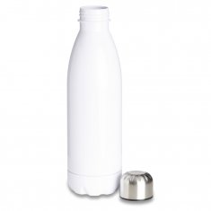 Garrafa Squeeze Leitosa  As E Aço Inox Capacidade Até 700 ml 