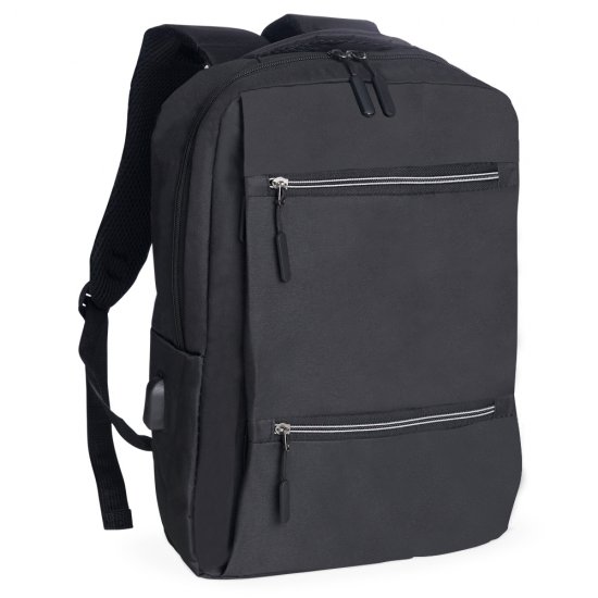 Mochila De Nylon Usb 17L