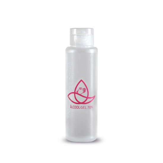 Álcool Gel 70% Antisséptico 100ml Personalizado