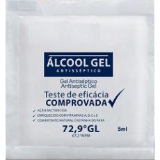 Álcool Gel 70% Antisséptico Sache