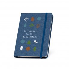 Caderno A5 Capa Dura em rPET Personalizado