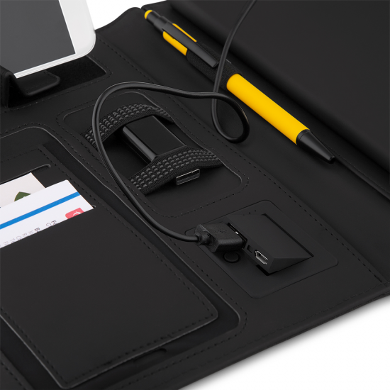 Caderno De Anotações Com Powerbank 4.000 Mah Personalizado