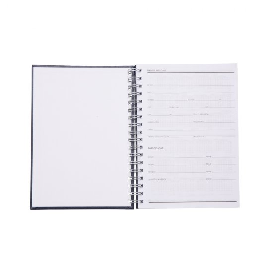 Caderno De Couro Sintético Personalizado