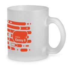 Caneca Fosca De Vidro 340ml Personalizada