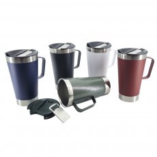 Caneca Térmica Inox Com Abridor 500ml Personalizada