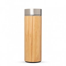 Garrafa Bambu E Inox 400 ml Para Brinde Personalizado